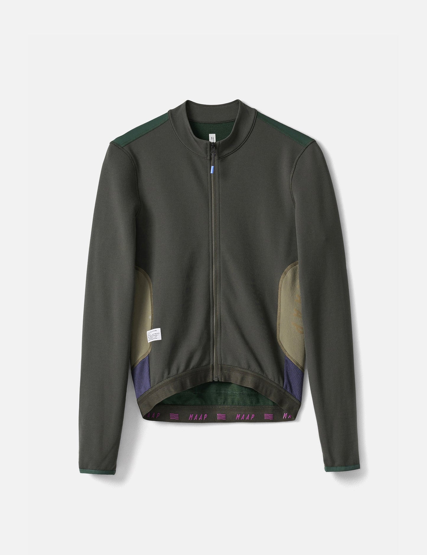 Alt_Road Long Sleeve Jersey - Burnt Olive Green