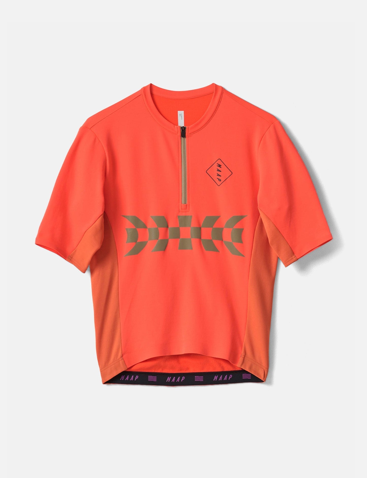 Alt_Road 1/2 Zip Jersey - Mars Red