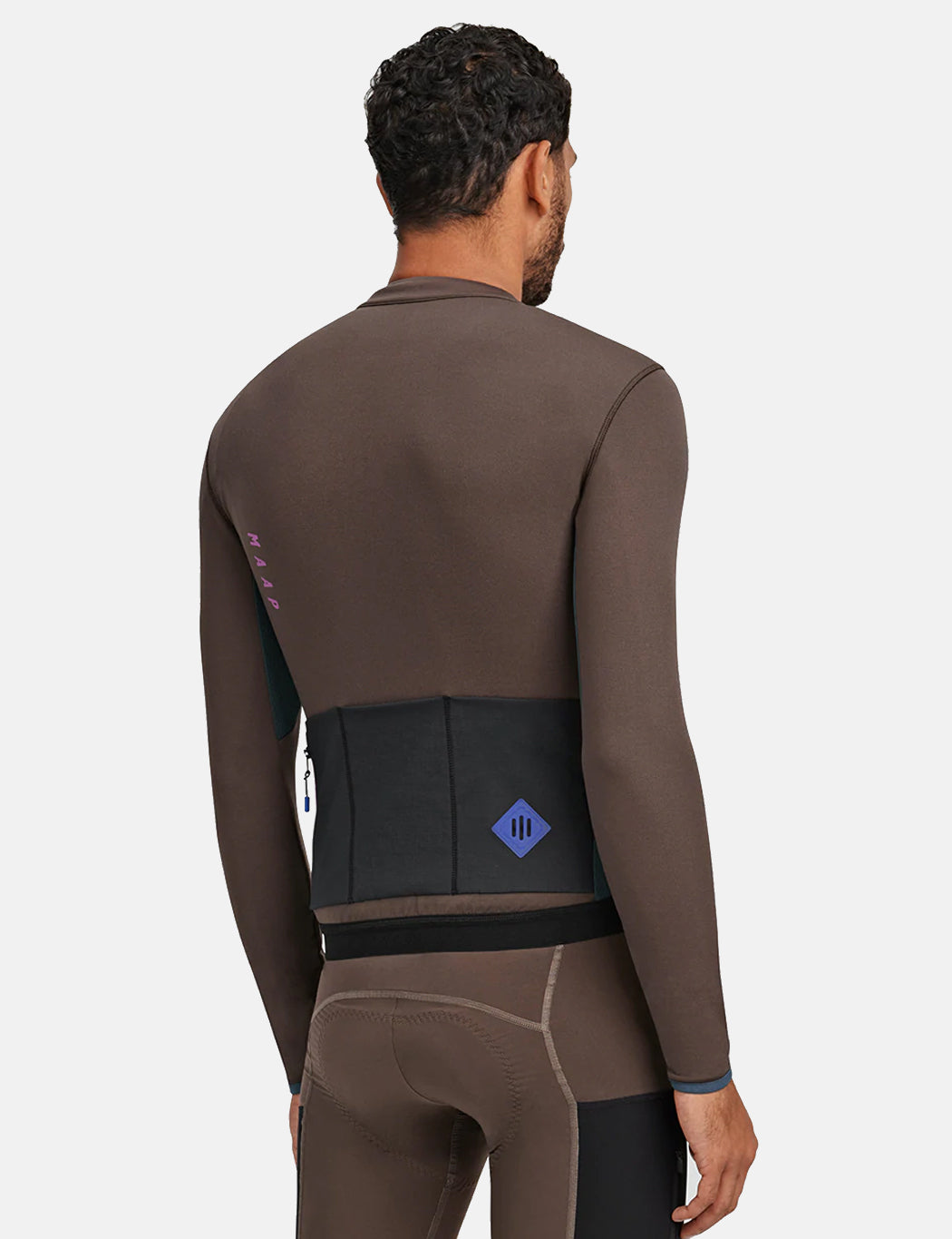 Alt_Road LS Jersey - Coffee Brown
