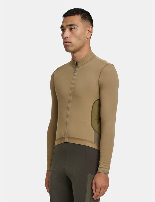 Alt_Road Long Sleeve Jersey - Dark Desert Yellow