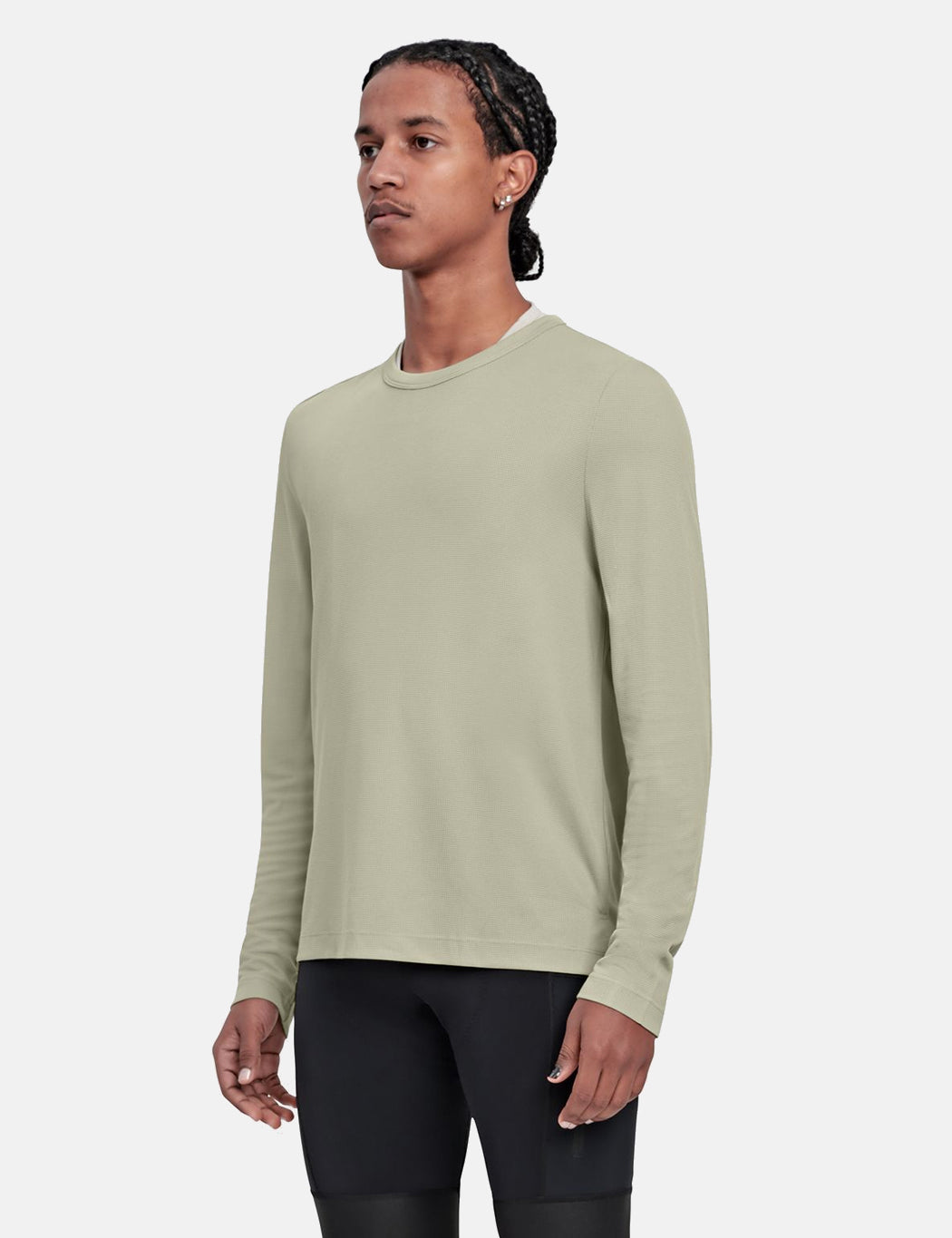 T-shirt manches longues Alt_Road Ride 2.0 - Beige Naturel