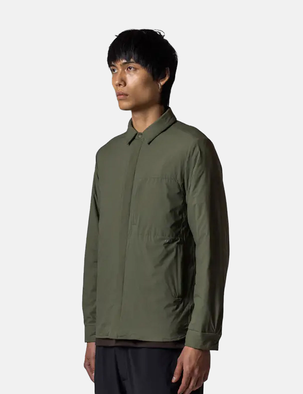 Padded Overshirt - Limestone Green