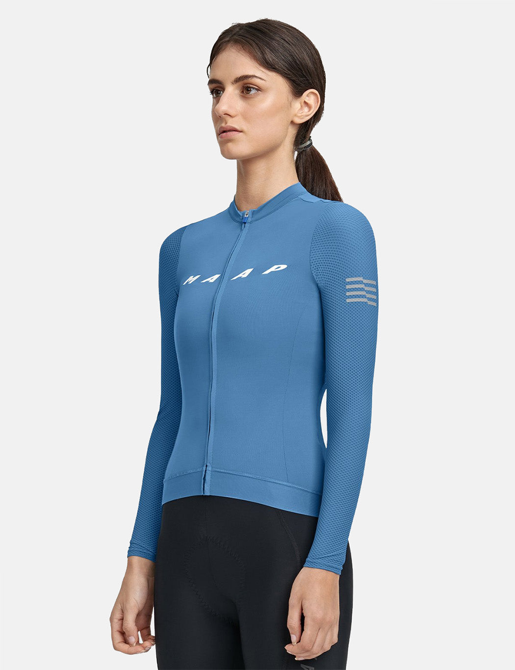 Maillot à manches longues femme Evade Pro Base - Bleu acier