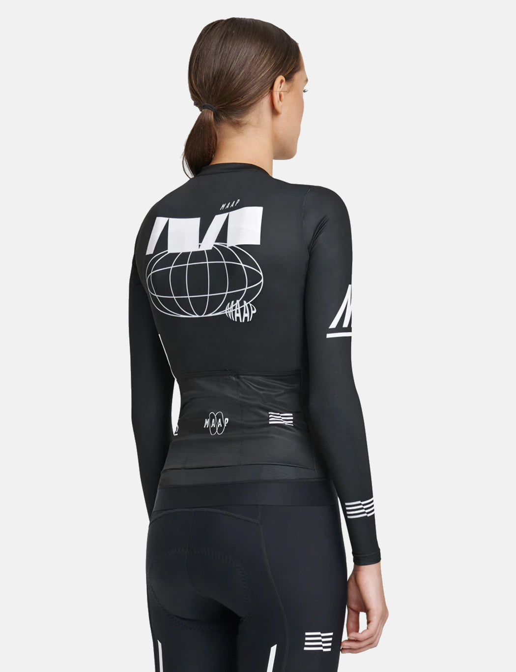 Women's Axis Pro Jersey Long Sleeve - Black