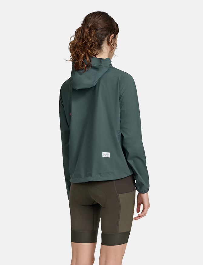 Womens Alt_Road Anorak - Cypress Green