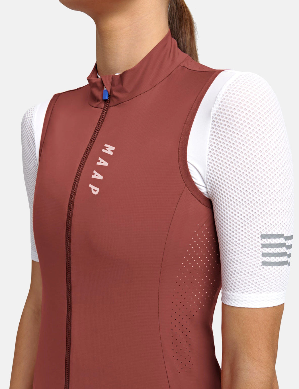 Women's Draft Team Vest - Henna Red