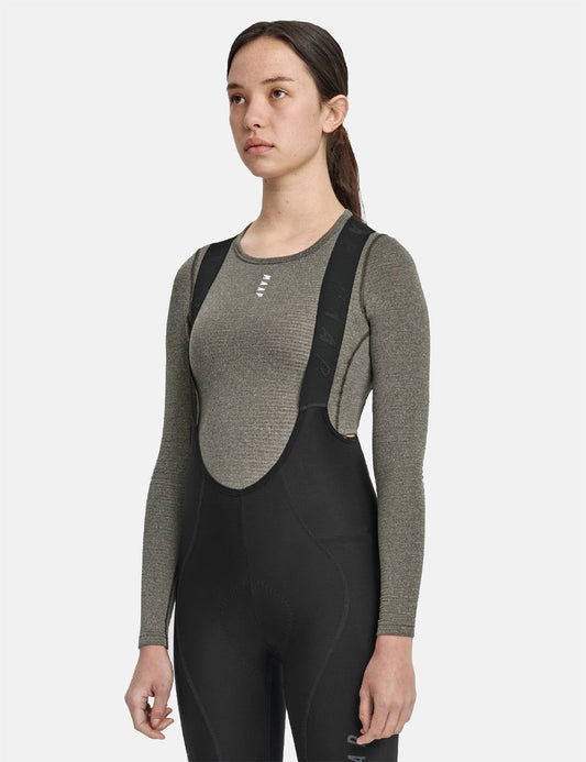 Womens Deep Winter Base Layer - Olive Green