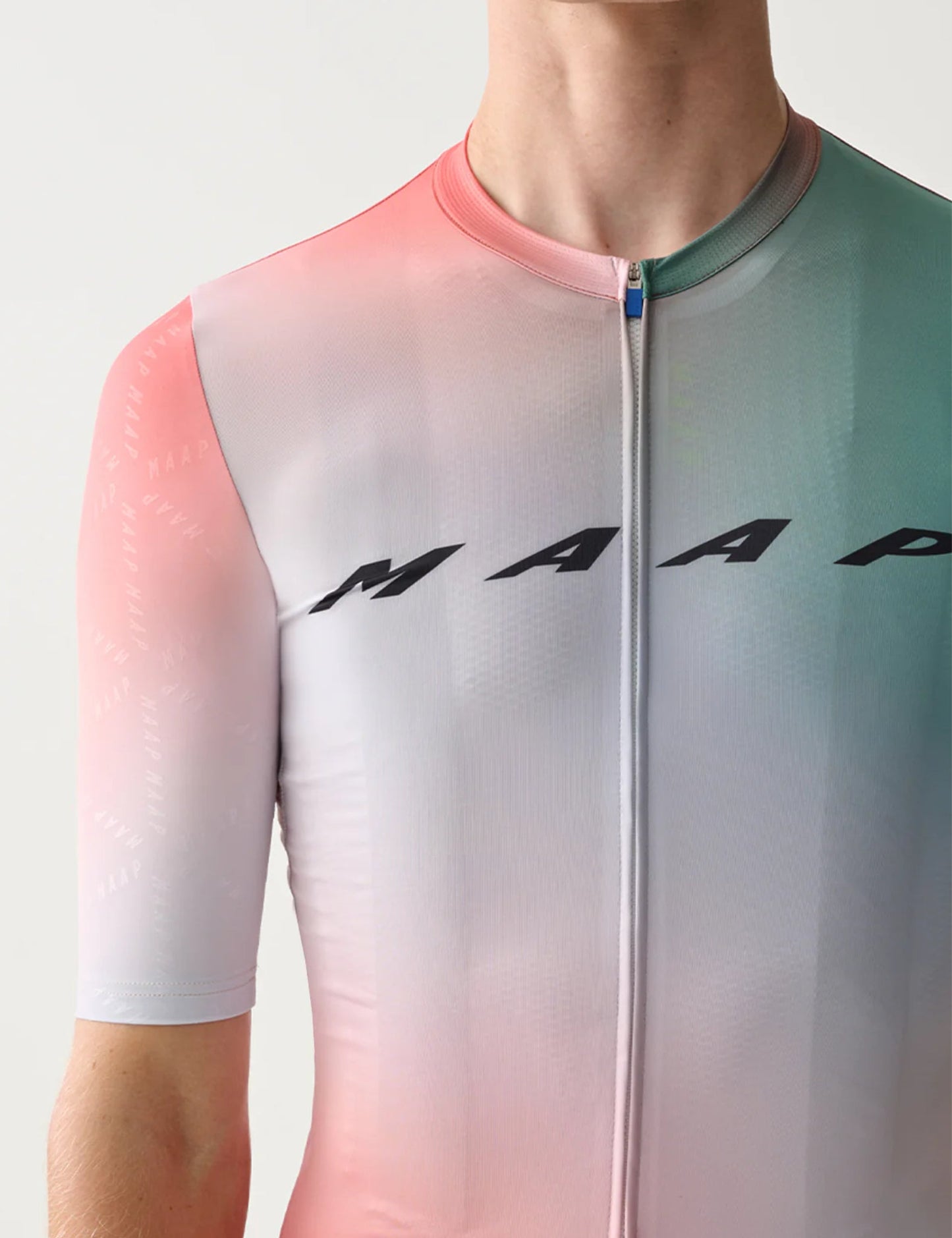 Blurred Out Pro Hex Jersey - Flame Mix
