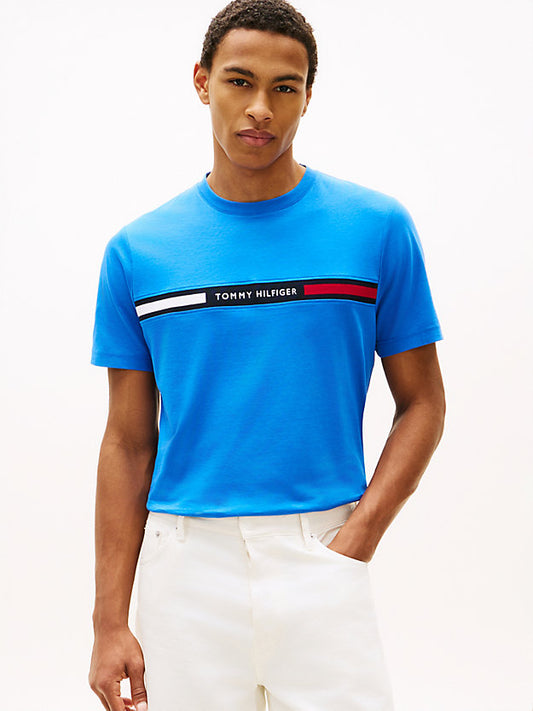 Logo Embroidery Insert Jersey T-Shirt