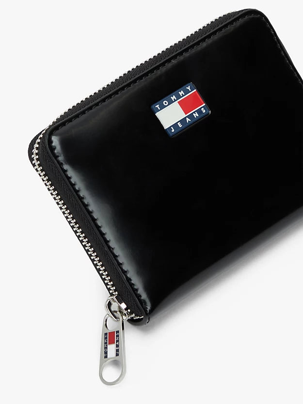 Essential Logo Plaque Zip-Around Wallet
