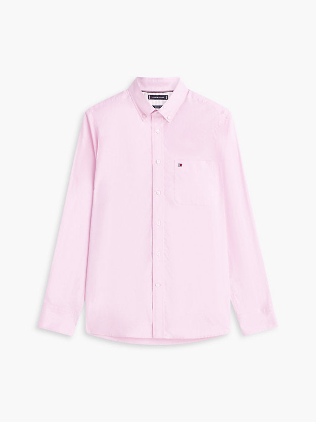 Slim Fit Button-Down Lightweight Oxford Shirt