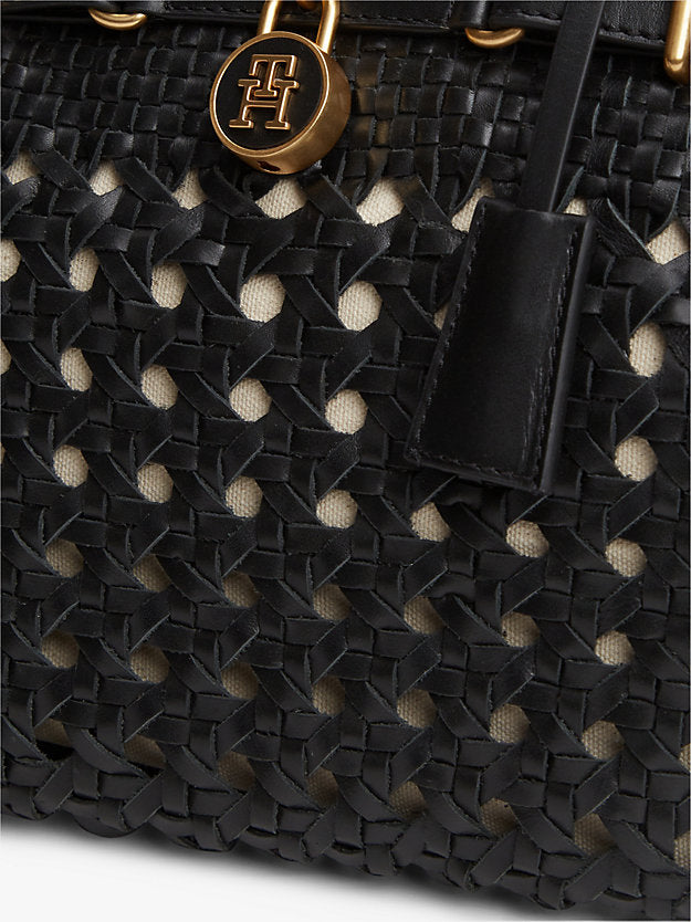 The American Icon Braided Leather Tote Bag