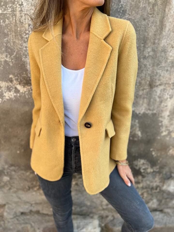 🔥NEW IN- 48% OFF- Women's Cotton Lapel Long Sleeve Casual Jacket