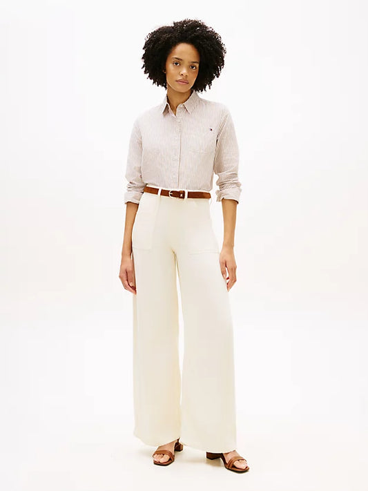 70s High Rise Wide Leg Jeans