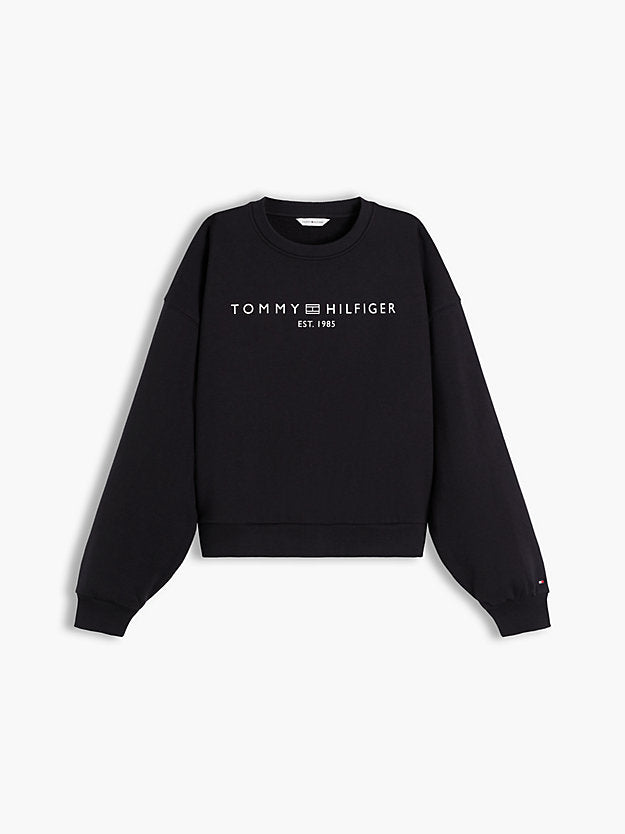 Logo Relaxed Fleece Sweatshirt