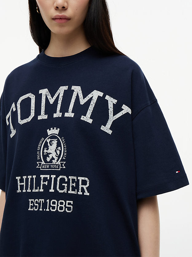 Crest Relaxed Oversized T-Shirt