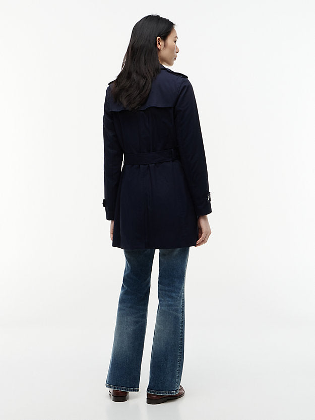 Single Breasted Trench Coat