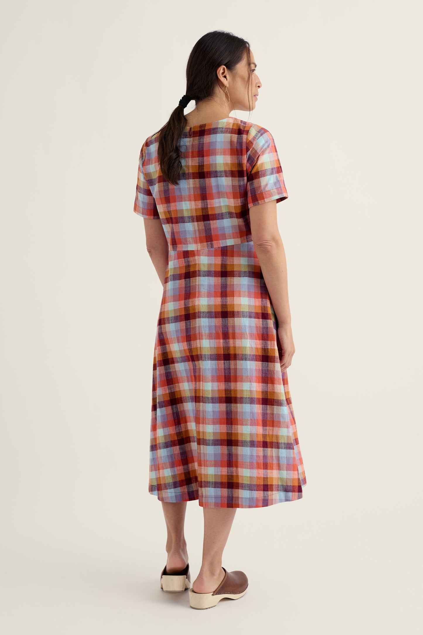 Robe midi en coton biologique Medlar Tree