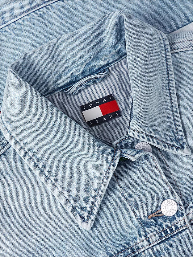 Vintage Relaxed Denim Trucker Jacket