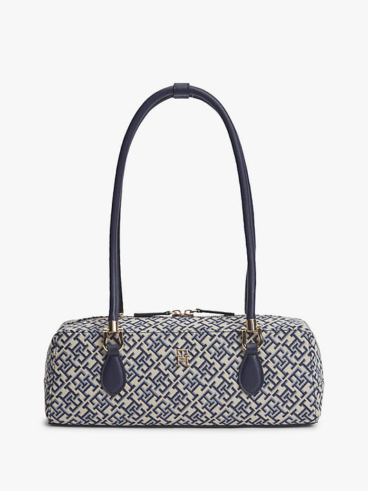 Textile Jacquard Rectangular Shoulder Bag