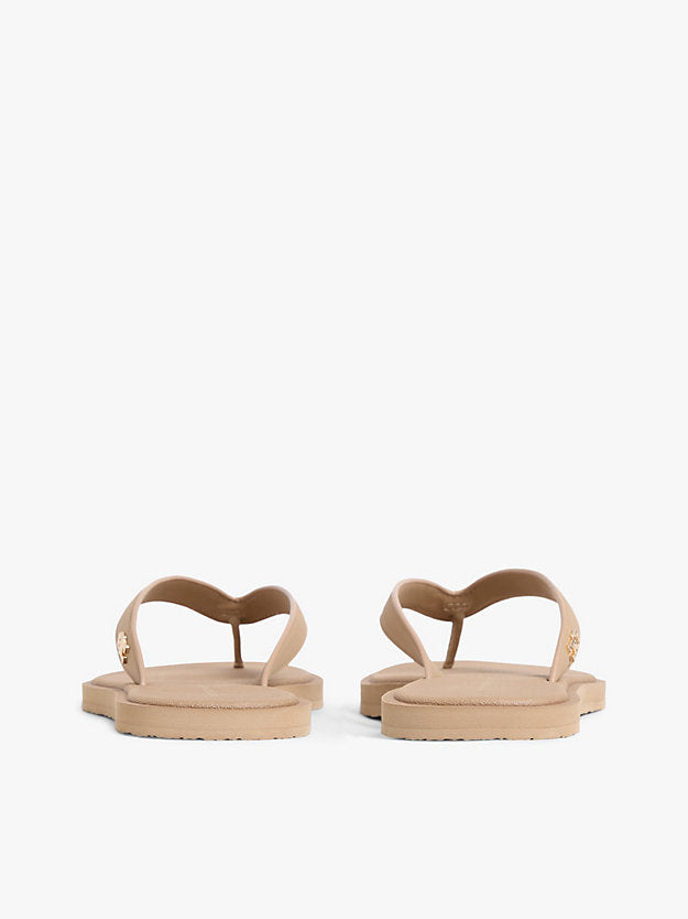 Chic Monogram Flip-Flops