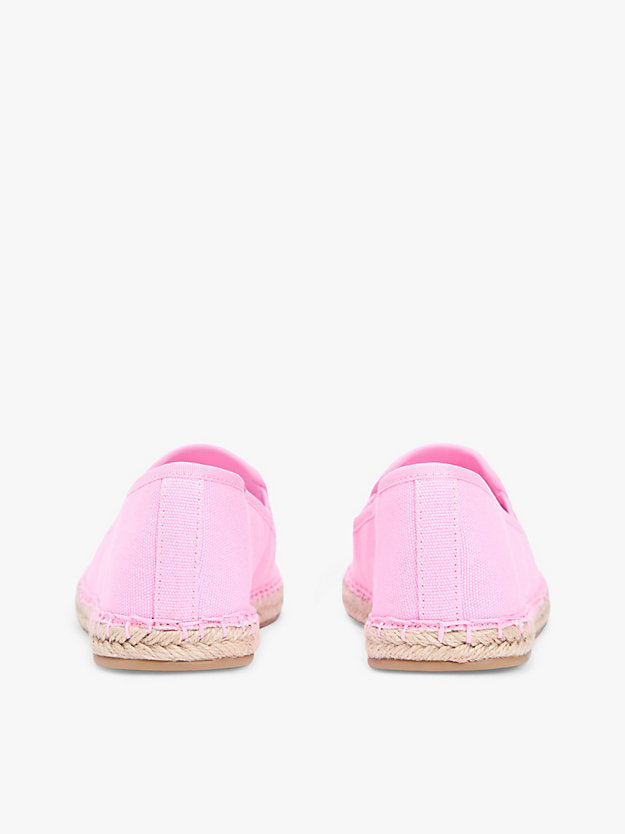 Logo Embroidery Canvas Espadrilles