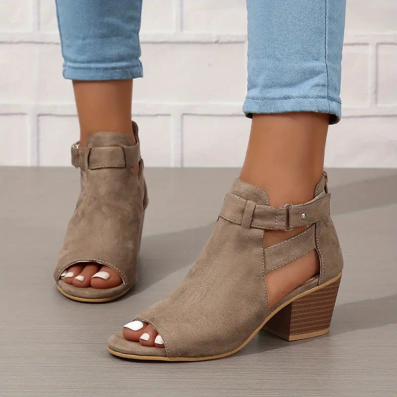 🔥 Dernière Journée de Promotion -50 % - Nouvelles Chaussures en Cuir Orthopédiques à Talons Hauts pour Femmes 2024