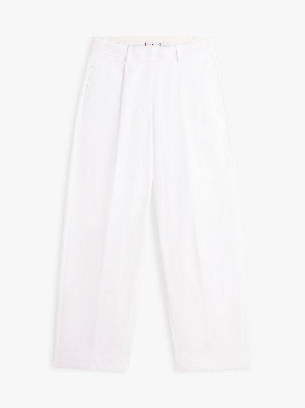 Barrel Leg Mid Rise Chinos