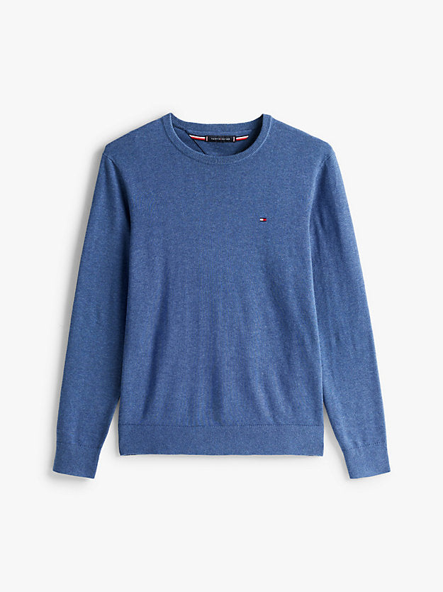 Flag Embroidery Crew Neck Jumper
