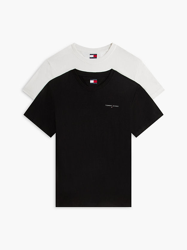 2-Pack Linear Logo Slim Jersey T-Shirts