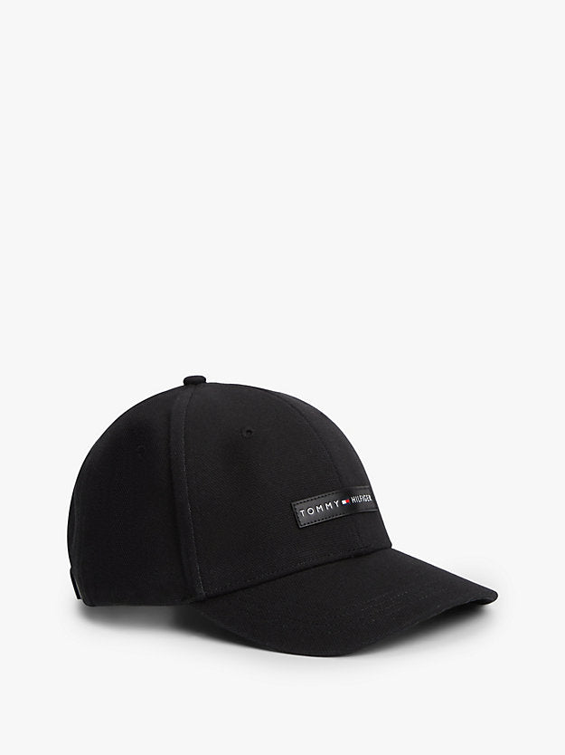 Logo Patch Canvas Baseball Cap