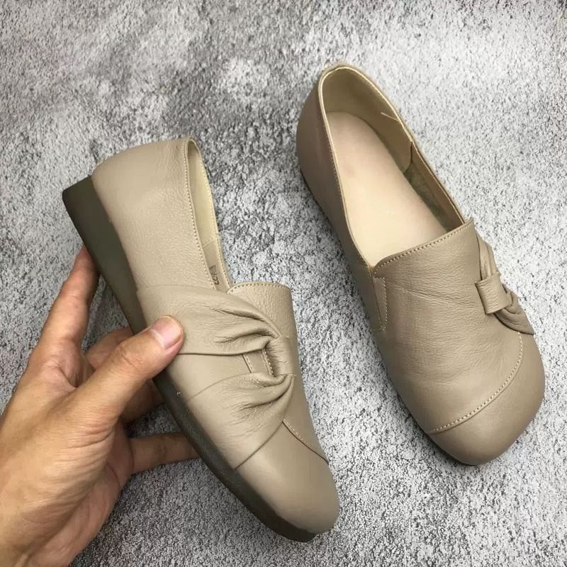 💖Dernier Jour de Promotion -60% - Chaussures souples antidérapantes en cuir pour femmes
