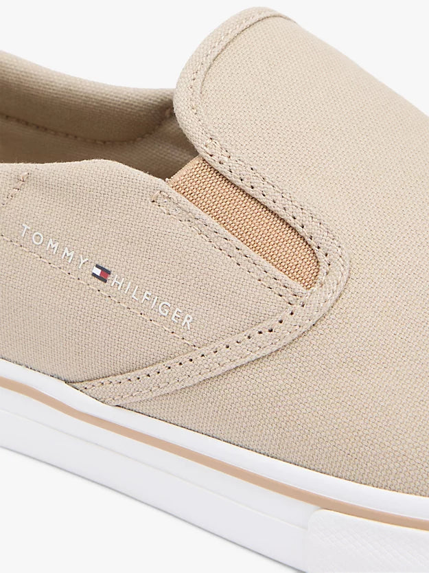 Canvas Slip-On Trainers