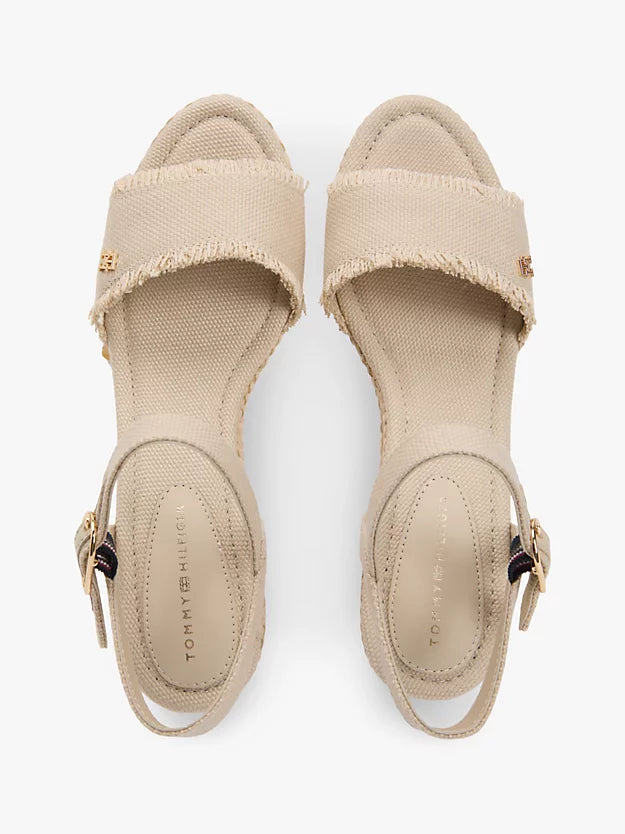 Monogram Woven Wedge Espadrilles