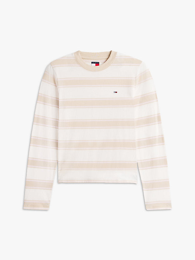 Flag Embroidery Jersey Long Sleeve T-Shirt