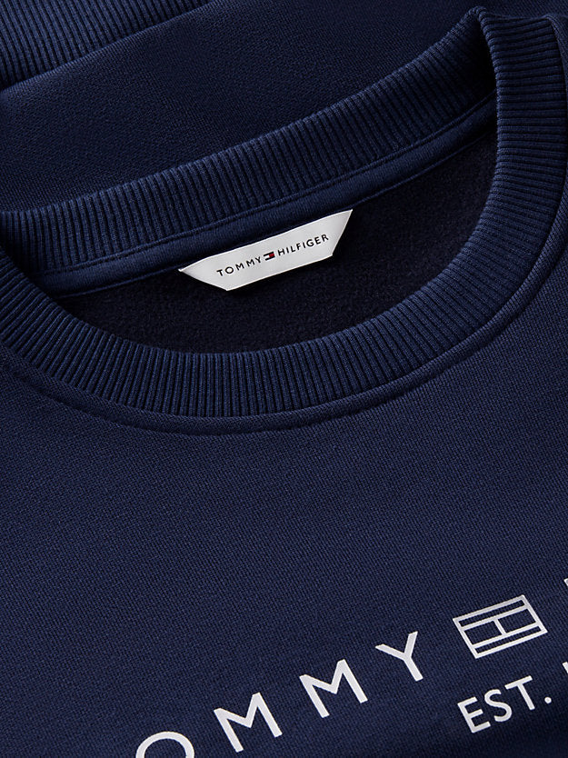 Logo Relaxed Fleece Sweatshirt