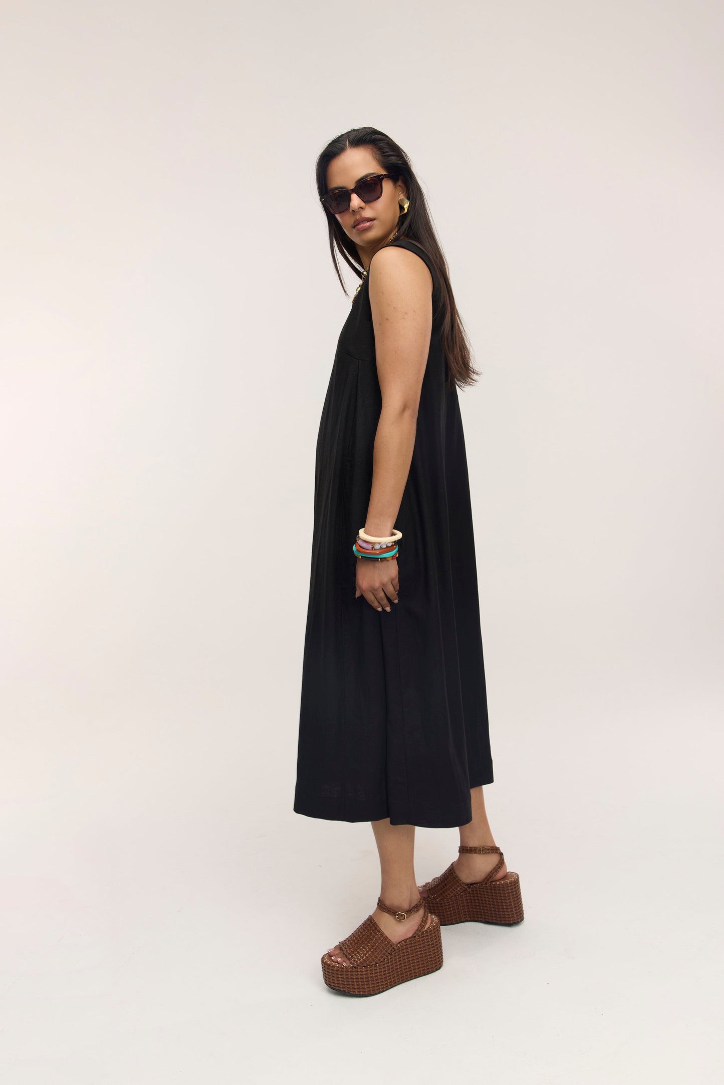 Vestito Midi Senza Maniche Perseverance