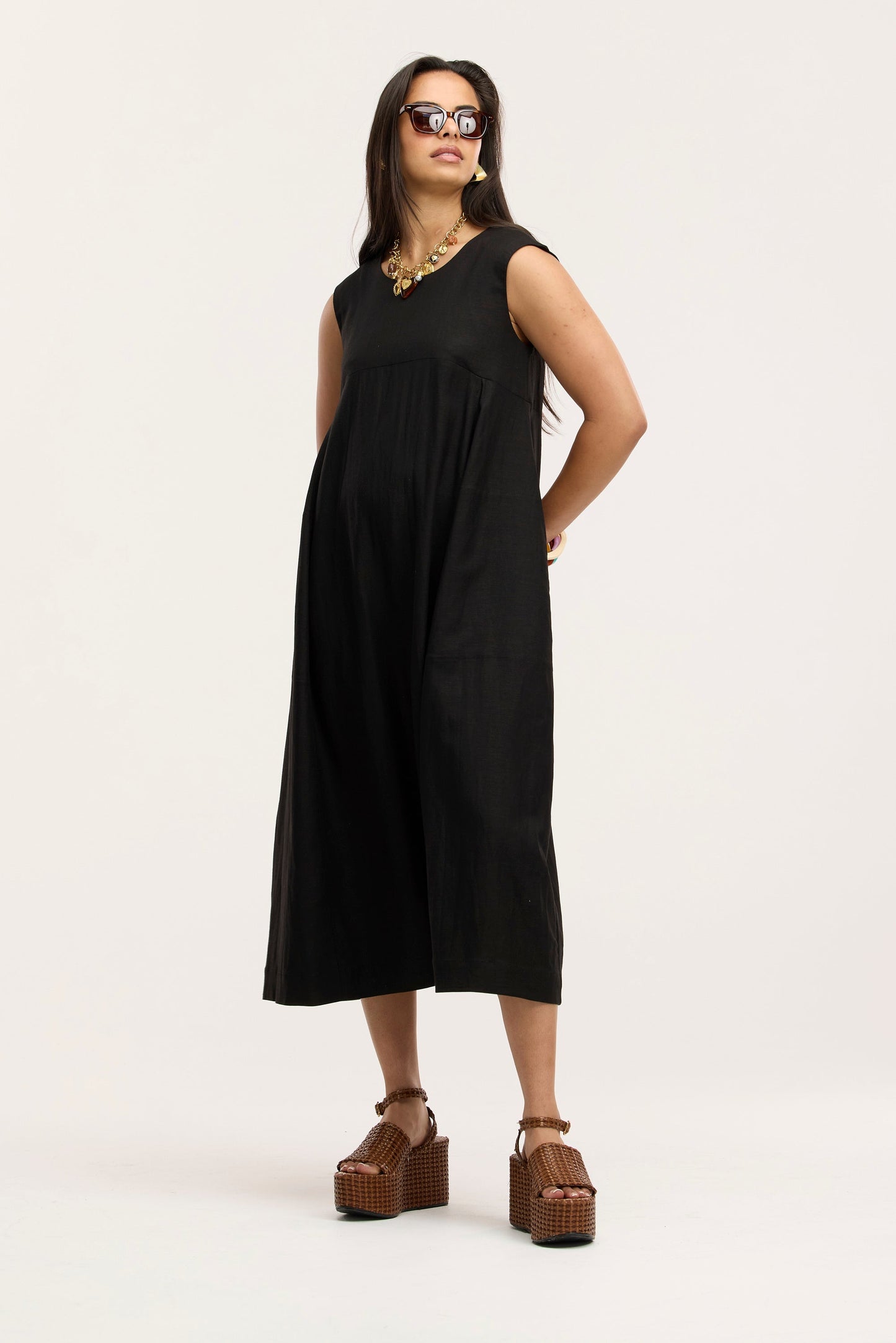 Vestito Midi Senza Maniche Perseverance